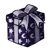 Sun and Moon Wrapped Gift