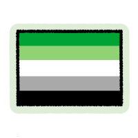 Aromantic Pride Sticker