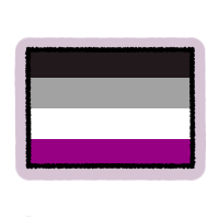 Asexual Pride Sticker