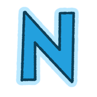 N Sticker