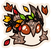 Autumn Crown Sticker