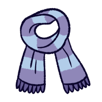 Scarf Sticker