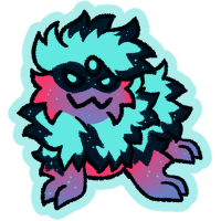 Crested Jumpurr Sticker