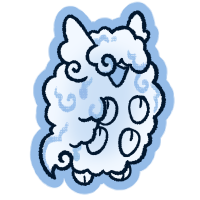 Cloudy Jumpurr Sticker