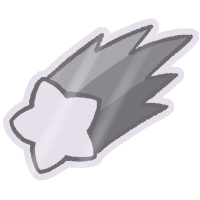 Foil Shooting Star Sticker