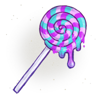 Sickeningly Sweet Lollipop