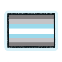 Demiboy Pride Sticker