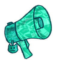 Diamond Flair Megaphone