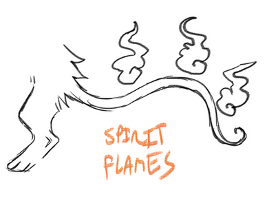 Spirit Flames Tail (Quigar)